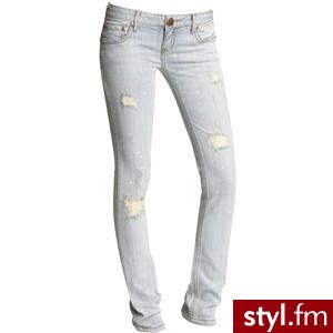 Free People Destroyed Skinny Jeans - Polyvore. Pobrano ze strony: http://www.polyvore.com/free_people_destroyed_skinny_jeans/thing?id=14813042 - Pozostałe Ciuchy Moda