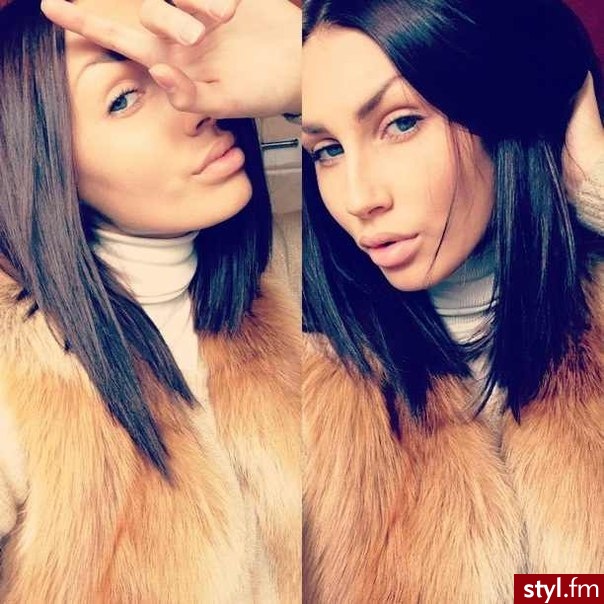 Średnie Fryzury
