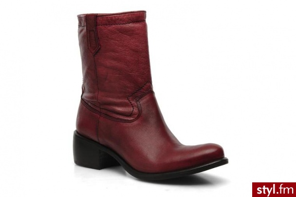 Muratti PÓŁBUTY I BOTKI MADDALENA BY MURATTI (Czerwony) - Botki Buty Moda