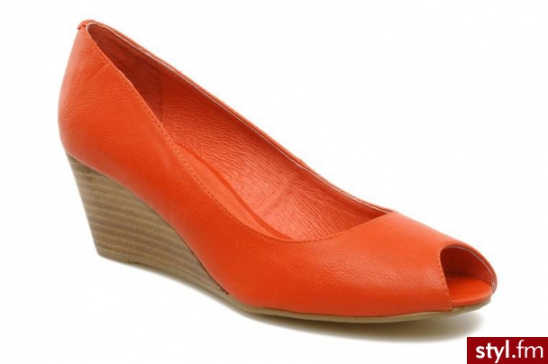 Georgia Rose KOTURNY FLIRAS BY GEORGIA ROSE (Czerwony) - Koturny Buty Moda