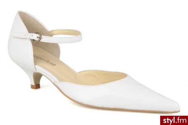 Georgia Rose CZÓŁENKA MIOLI BY GEORGIA ROSE (Biały) - Czółenka Buty Moda