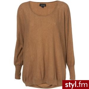 Knitted Twist Hem Top - TopShop - Polyvore. Pobrano ze strony: http://www.polyvore.com/cgi/thing?id=22374046 - Pozostałe Ciuchy Moda