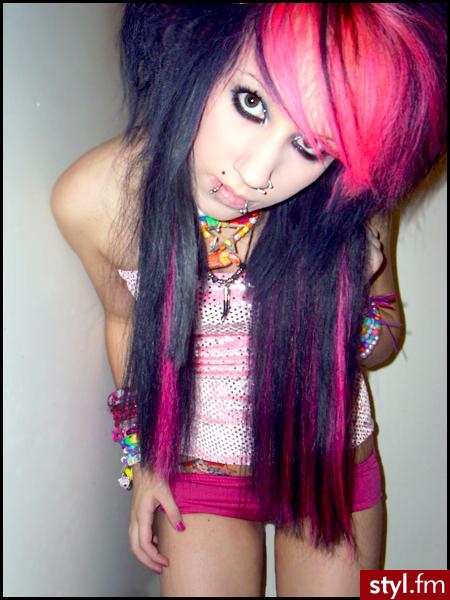 Lexi Lush . - EMO Alternatywne Średnie Fryzury