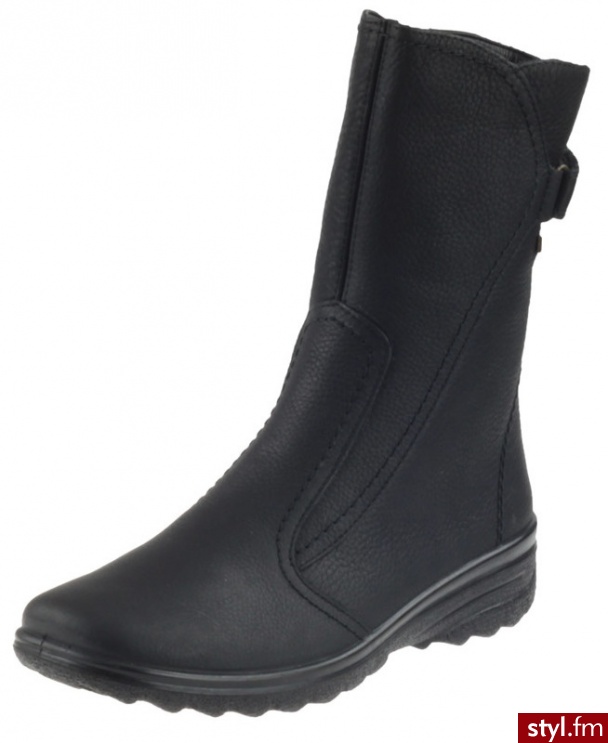 Rieker Botki z7062 Czarne - Botki Buty Moda