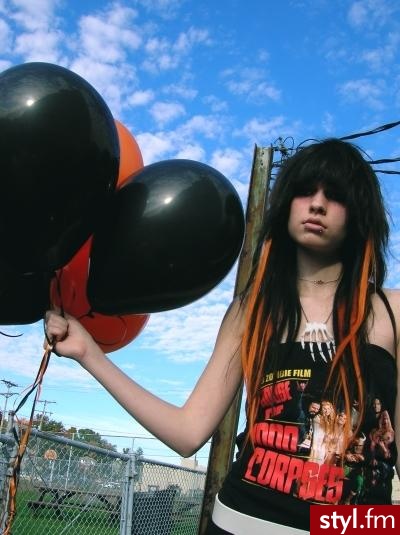 EMO Alternatywne Średnie Fryzury