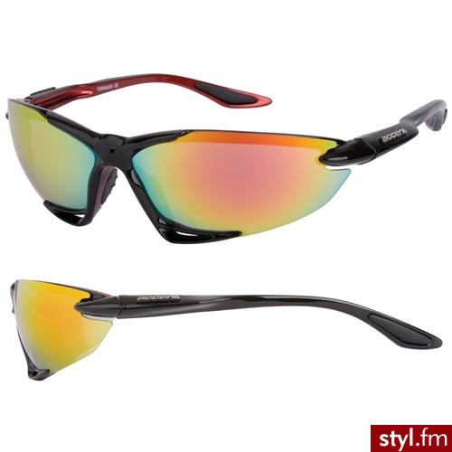 Okulary Accent TORNADO czarno-czerwone - Okulary Dodatki Moda