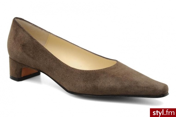 Perlato CZÓŁENKA GINA BY PERLATO (Brązowy) - Czółenka Buty Moda