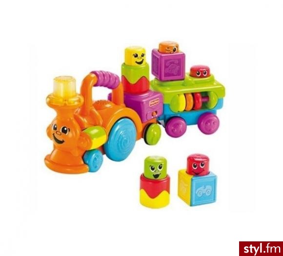 Fisher Price Pociag Wesołych Klocków P7528 - Dziecko