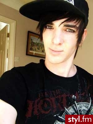 EMO Alternatywne Średnie Fryzury