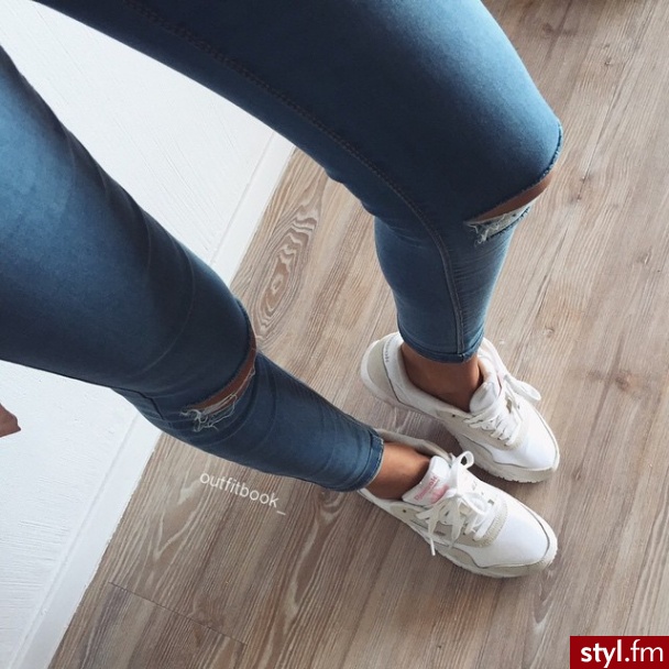 Jeansy Spodnie Moda
