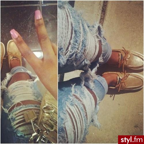 Jeansy Spodnie Moda