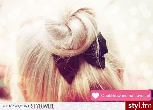 Blond Kok Proste Na co dzień Średnie Fryzury
