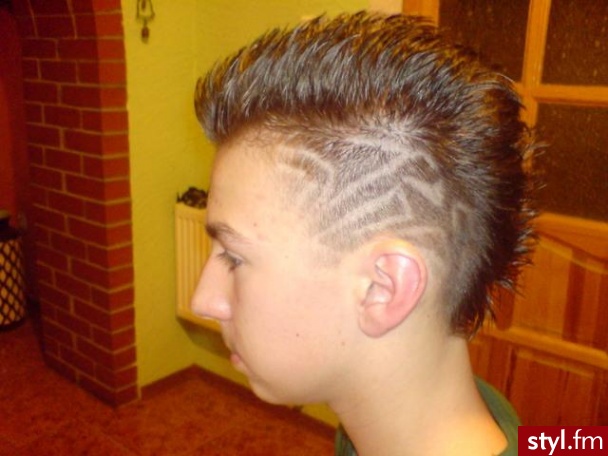 Punk Rock Alternatywne Średnie Fryzury