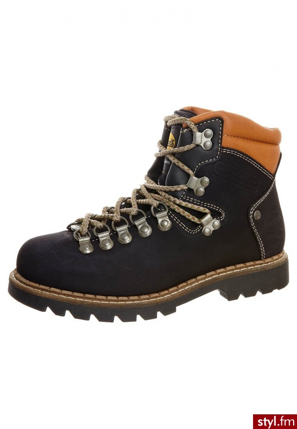 Dockers by Gerli Botki sznurowane niebieski - Botki Buty Moda
