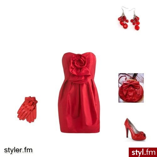 red carpet. Elegancja rodem z czerwonego dywanu(i to naprawdę czerwona). - Styler