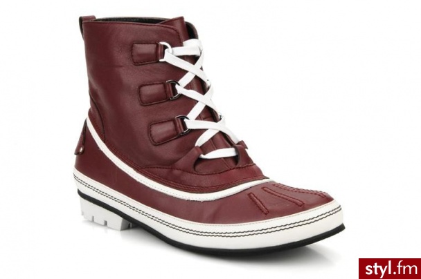 Kesslord PÓŁBUTY I BOTKI DAWSON BY KESSLORD (Bordowy) - Botki Buty Moda