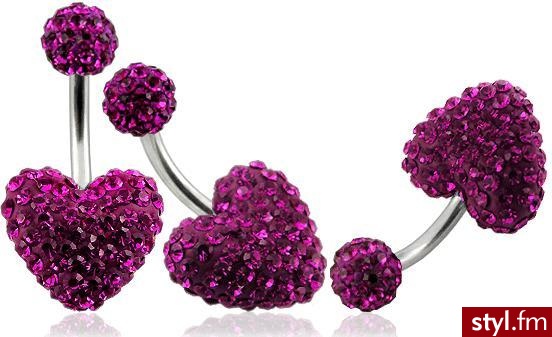KOLCZYK DO PĘPKA KRYSZTAŁKI SWAROVSKI - Pozostałe Dodatki Moda