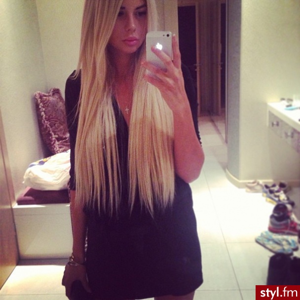 Blond Rozpuszczone Proste Na co dzień Długie Fryzury