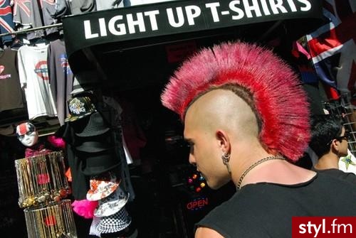 Punk Rock Alternatywne Średnie Fryzury