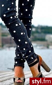 Jeansy Spodnie Moda
