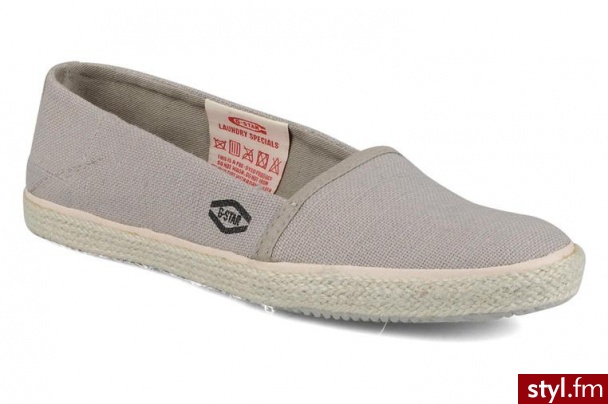 G-Star BALERINKI PELAGO BY G-STAR (Szary) - Balerinki Buty Moda