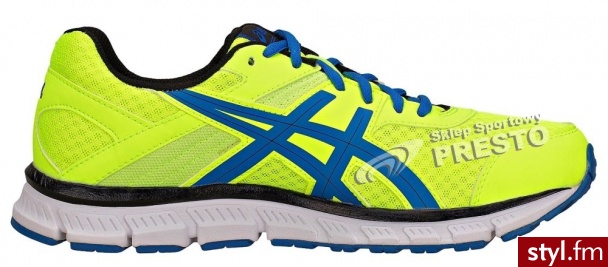 Asics Buty biegowe męskie Gel-zaraca żółty Sportowe Odcienie żółtego i złota - Sportowe Buty Moda