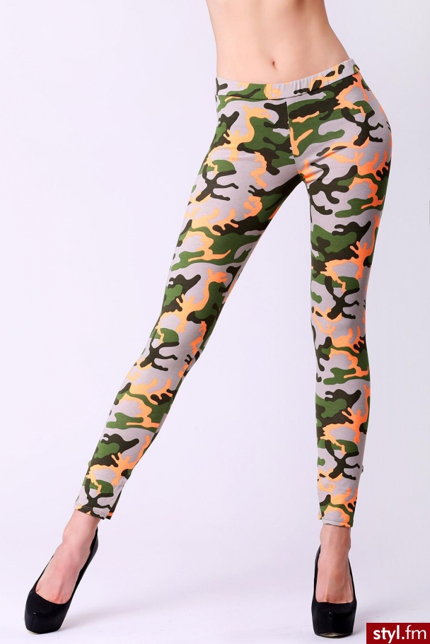 Leginsy Spodnie Moda