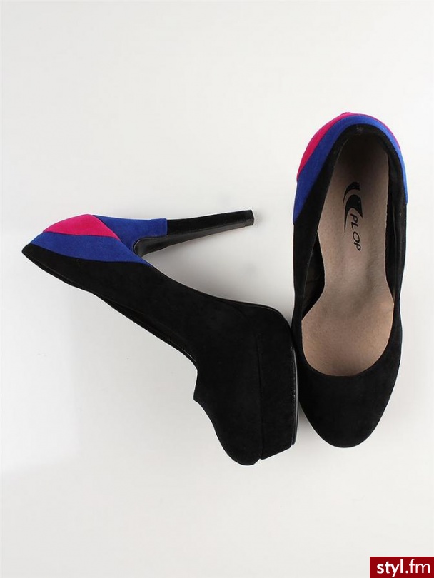 Heppin Czółenka J136 Black - Czółenka Buty Moda