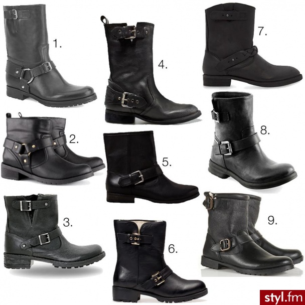 1. Kazar 599 zł, 2. H&M 149,90 zł, 3. Wojas 329 zł, 4. Zara 329 zł, 5. Pull&Bear 199 zł, 6. Stradivarius 249,90 zł, 7. Zara 399 zł, 8. Prima Moda 469 zł, 9. Topshop 210 zł - Półbuty Buty Moda