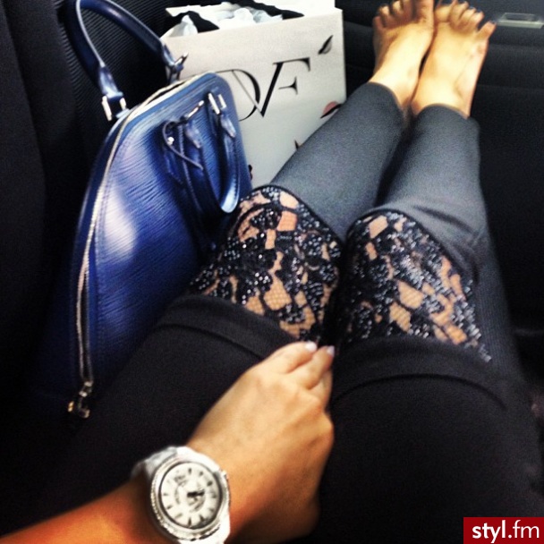 Leginsy Spodnie Moda