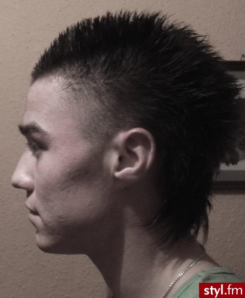 Punk Rock Alternatywne Średnie Fryzury