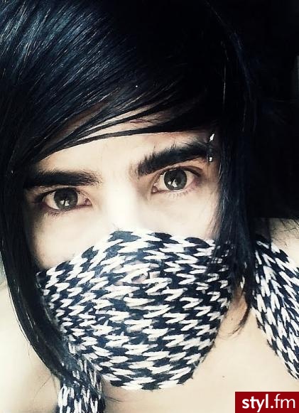 EMO Alternatywne Średnie Fryzury