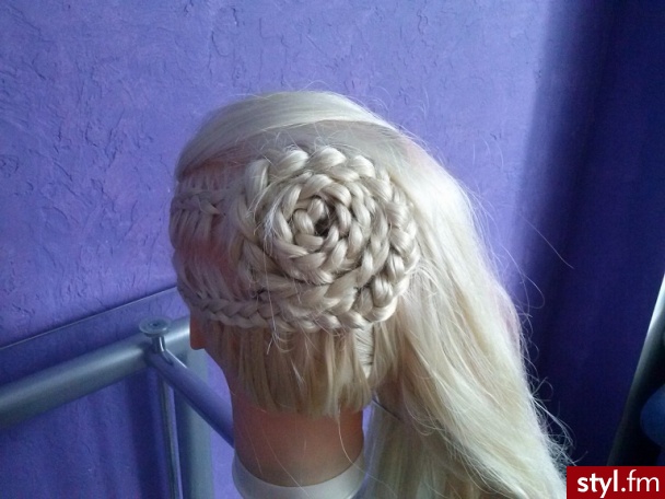 Blond Upięcie Proste Na co dzień Długie Fryzury