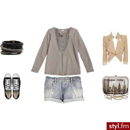 bransoletki- The Stone
Szorty-Sass & Bide
T-Shirt Cyrillus

reszta z zestawu nie wiem jakie firmy - Styler