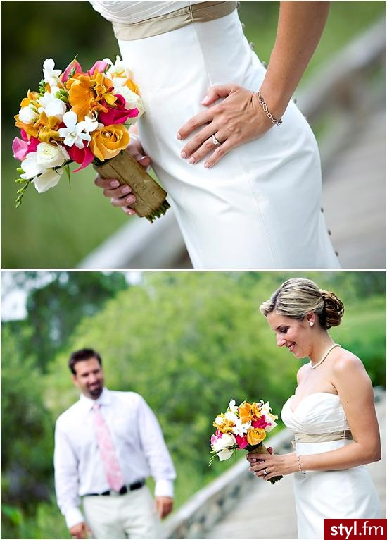 Bukiety ślubne Ślub Moda