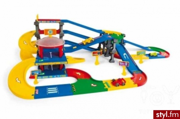 WADER 53070 ZABAWKI KID CARS 3d Multi Parking z drogą 9,1 metra - Dziecko