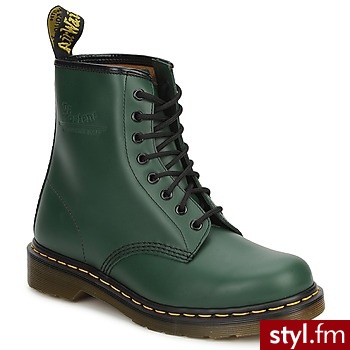 Doc Martens Buty  Smooth Green - Glany Buty Moda