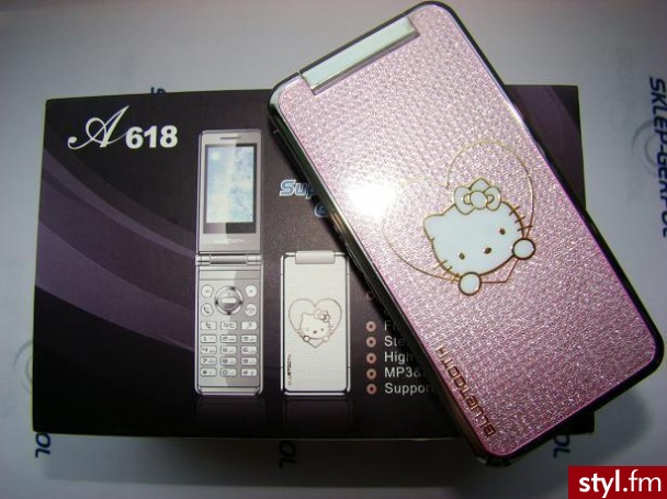 telefon. komórka hello kitty - Misz-masz