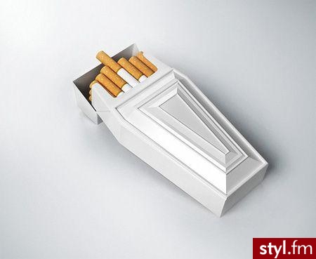 Pudelko na papierosy w kształcie trumny...xD - Gadżety Inne Moda