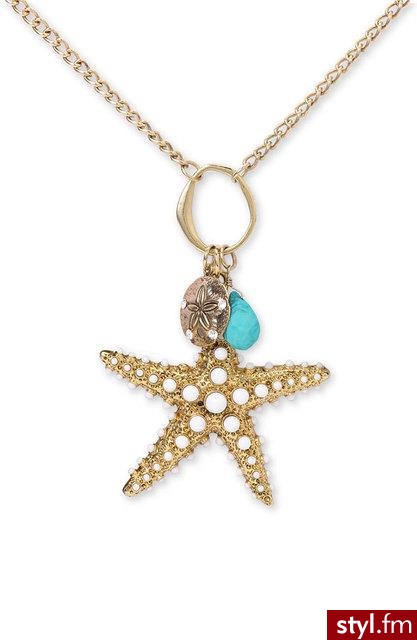 Sequin Starfish. Naszyjnik zainspirowany.. morzem. Cena: $88 - Pozostałe Dodatki Moda