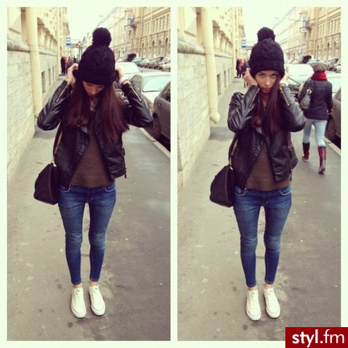 Jeansy Spodnie Moda