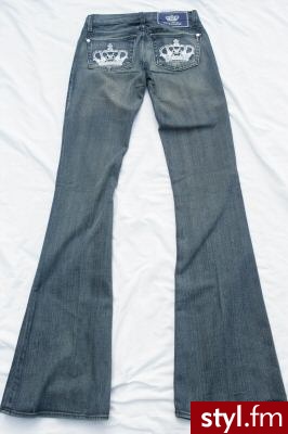 Jeansy Spodnie Moda