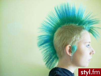 Punk Rock Alternatywne Średnie Fryzury