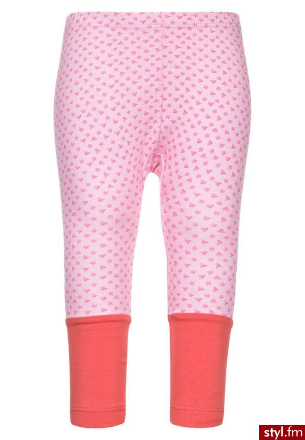 Noppies Legginsy różowy 34473 - Leginsy Spodnie Moda