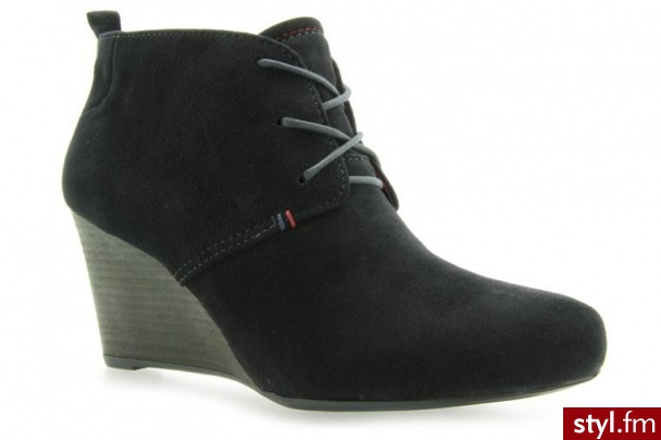 Tommy Hilfiger BOTKI BELLA 3 MIDNIGHT - Botki Buty Moda