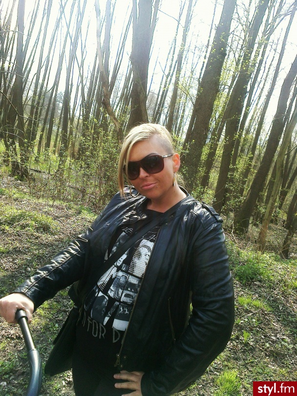 Blond Irokez damski Proste Na co dzień Krótkie Fryzury