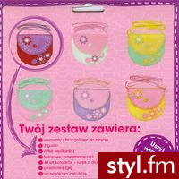 Stnux Filcowe Robótki Torebka Mała Czerwona - Dziecko