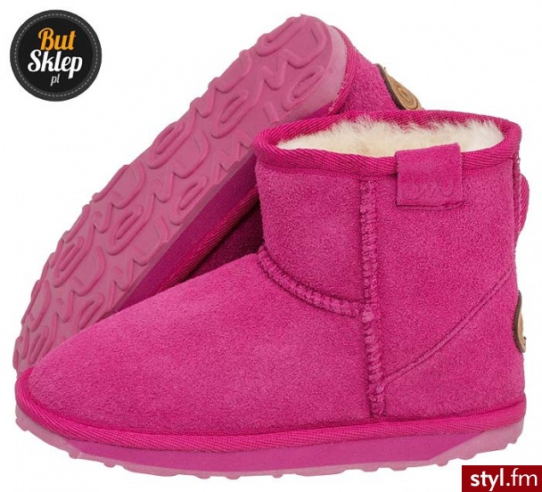 EMU AUSTRALIA BUTY WALLABY MINI KIDS HOT PINK (K10103) - Emu Buty Moda