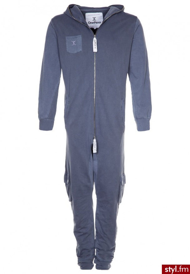 Onepiece STEREO Kombinezon niebieski - Pozostałe Spodnie Moda