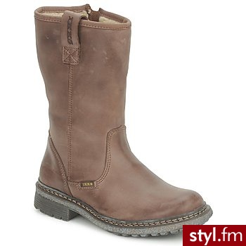 Ikks Buty Dziecko  New Bomber Brown - Kozaki Buty Moda